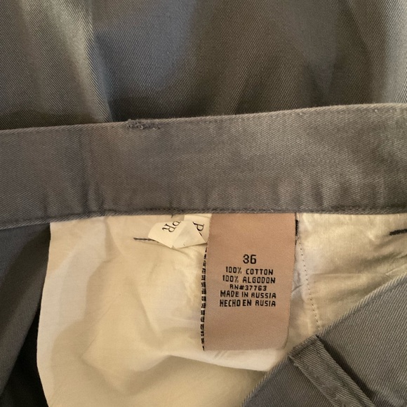 NWT Natural Issue Island Life Shorts Gray Pleated Cotton Men’s Size 36 Waist - Picture 8 of 9